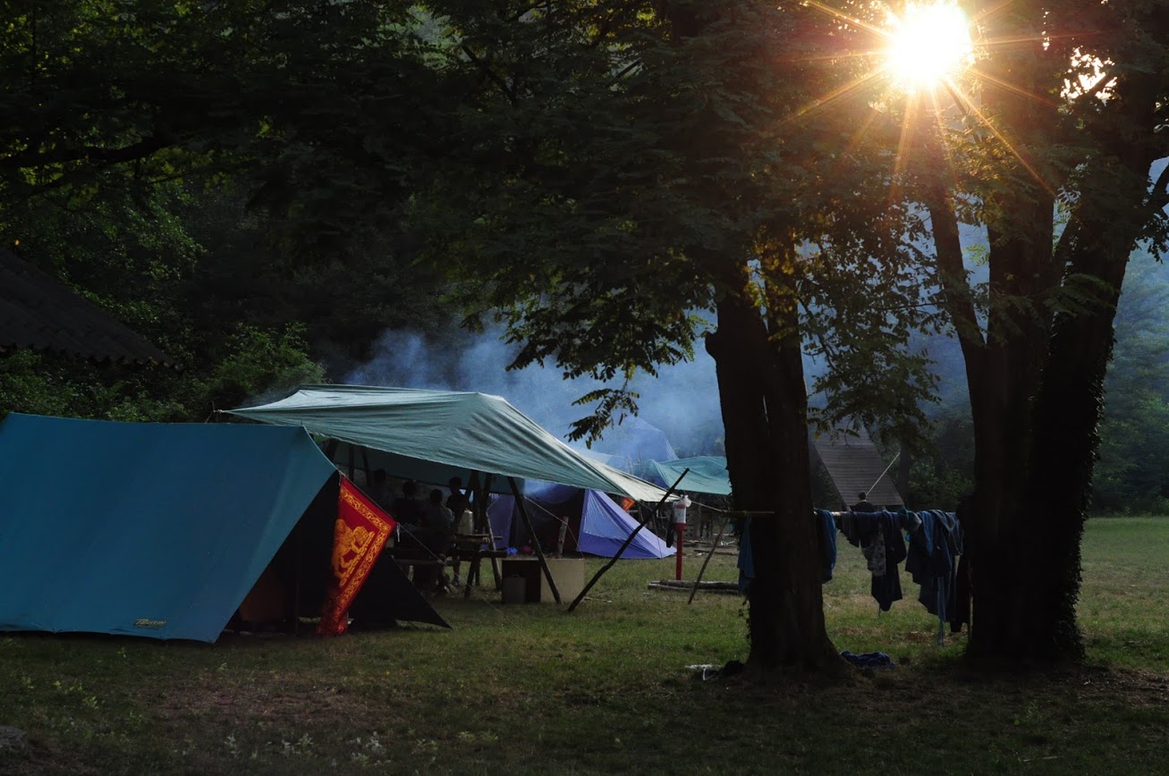 immagine della tenda dei lupi